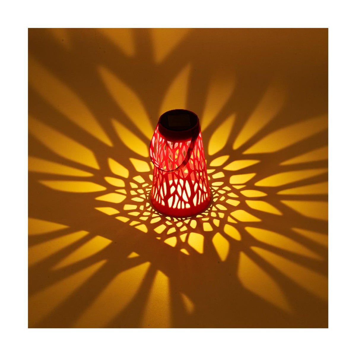Latarnia solarna Lumineo plastikowa ø11,5xh18cm 2, różne kolory