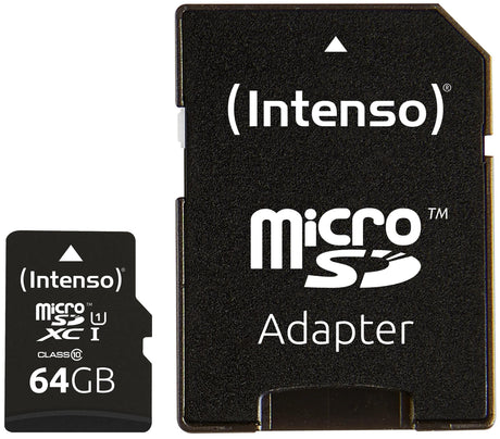 Karta pamięci Intenso microSDHC pamięć micro SD 64GB