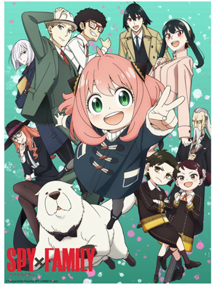 Puzzle Ravensburger Spy x Family Anime, 500 elementów.