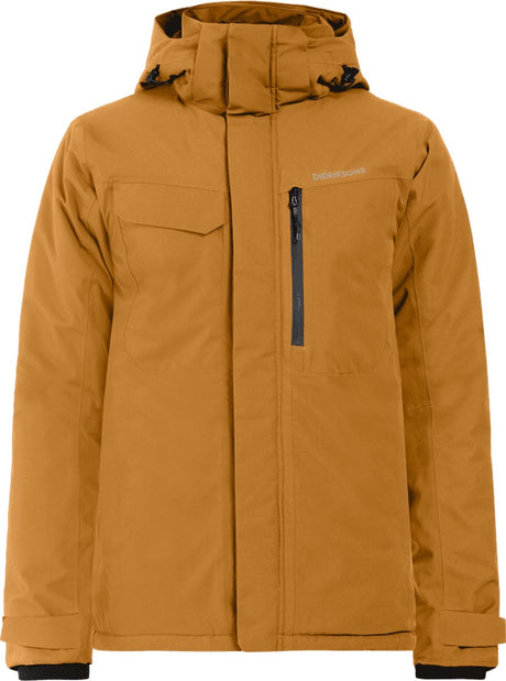 Didriksons trien usx jacket 2 heren outdoorjas - spice brown