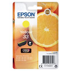Wkład atramentowy Epson c13t33444012 żółty
