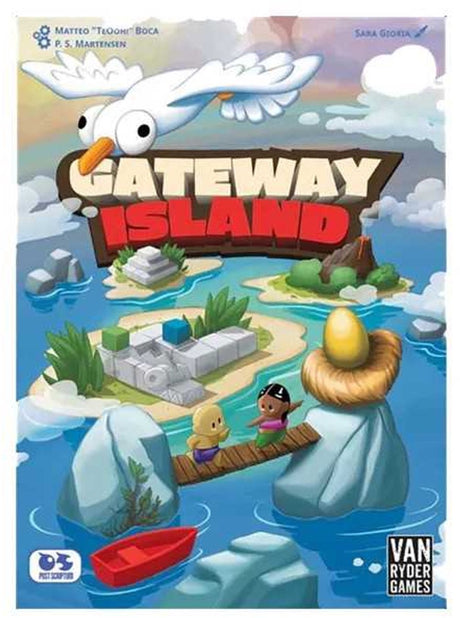 Wyspa bramek do gier planszowych Asmodee - 21 gier w jednym pudełku.