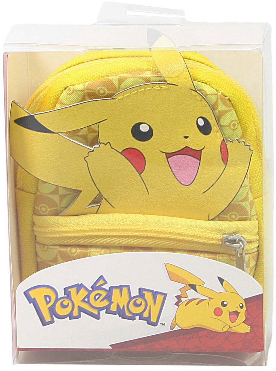 Niemarkowa torba do przechowywania kart pokemon Sans Marque Pikachu.