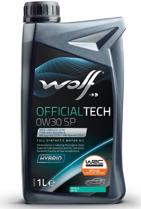 Olej silnikowy Wolf oficjalnytech sp olej silnikowy 0w30 1l off.tech sp