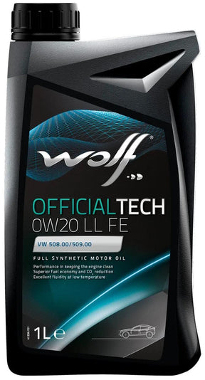 Olej silnikowy Wolf oficjalnytech ll fe olej silnikowy 0w20 1l off.tech ll fe