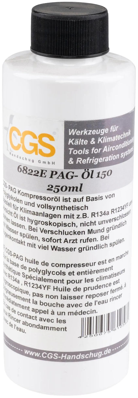Olej do klimatyzacji Cgs pag öl pag oel 250ml iso150