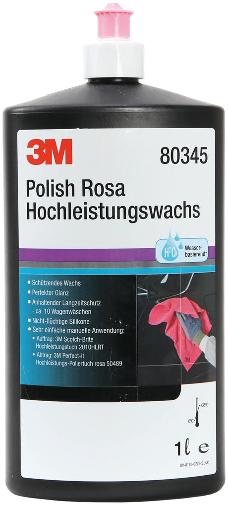3m lakier bezbarwny Rosa Hochleistungswachs o wysokim połysku Perfect It iii 80345