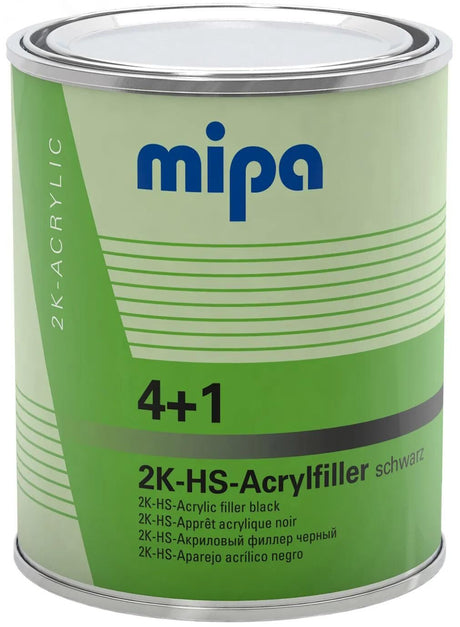 Podkład Mipa do podkładu 4+1 Podkład akrylowy hs 4+1 Filtr akrylowy hs 1l czarny