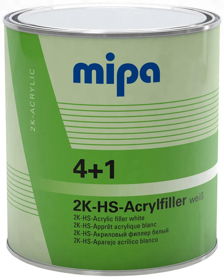 Podkład Mipa do podkładu 4+1 Podkład akrylowy hs 4+1 Filtr akrylowy hs 3l biały
