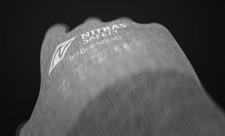 Nitras Safety feinstrickhandschuh 8700esd3d rękawica szara rozmiar 8 nitras