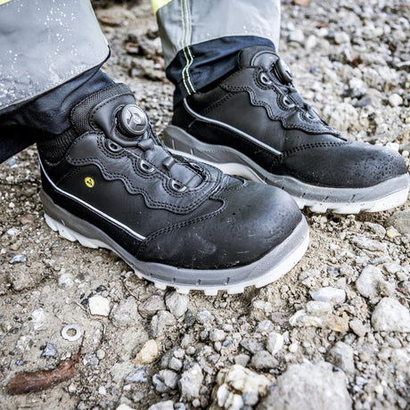 Obuwie ochronne Nitras halbschuh sportowe ze stepem gr. Sportowy krój 43 ze stopniem