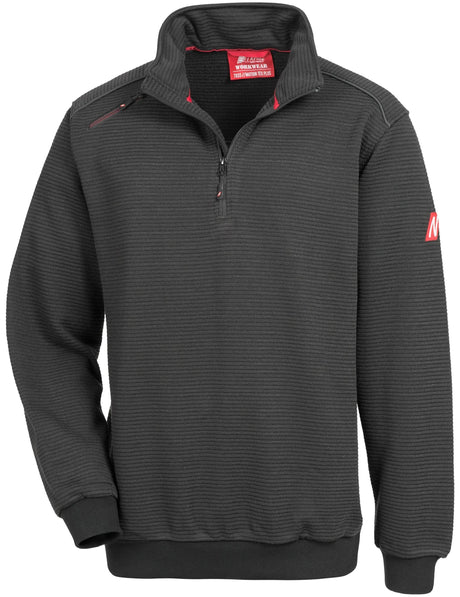 Sweter ochronny Nitras motion tex plus rozmiar swetra. l czarny nitras motion tex plus