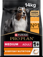 Pro plan Medium Adult żywienie do codziennego użytku - sucha karma dla psów - kurczak - 14 kg
