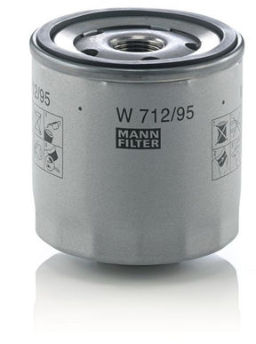 Mann-filter mann filter w712 95 - oliefilter - schroeffilter - met terugslagklep - ø 76 mm
