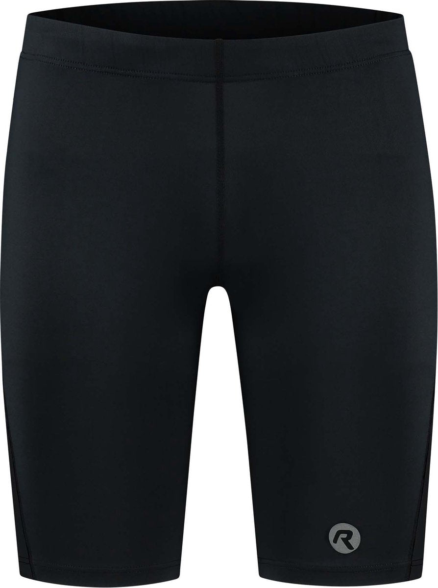 Rogelli core heren korte hardloopbroek - achterzak met rits - zwart