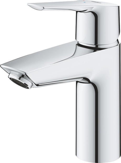 Bateria umywalkowa Grohe Start - oszczędzająca wodę - niska wylewka - z odpływem push-open - chrom