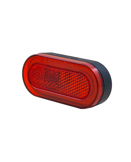 Spanninga metal b.v. Lampa tylna Spanninga z uchwytem na dynamo Halo xds 6vac. rozstaw śrub 50mm. ze światłem postojowym
