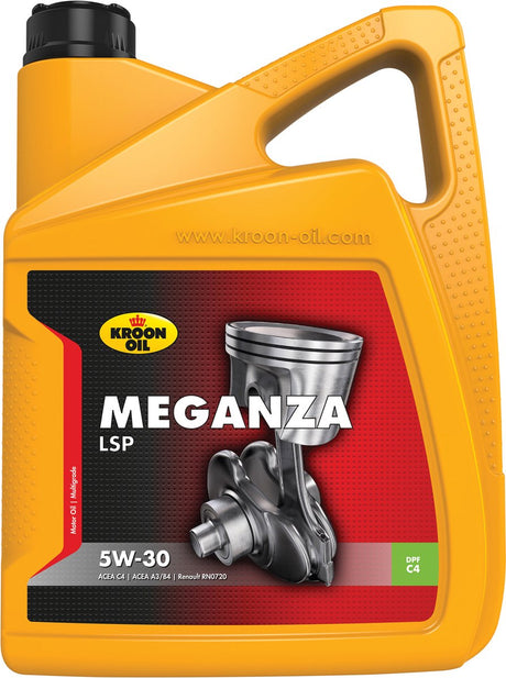 Kroon-oil meganza lsp - olej silnikowy 5w-30 - acea c4 - 5 litrów - low-saps
