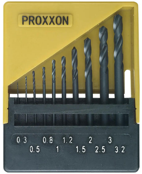Zestaw wierteł spiralnych Proxxon hss din338 10szt