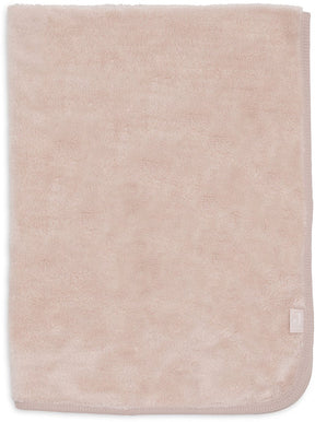 Jollein baby deken ledikant 100x150cm basic sherpa jersey silk rose