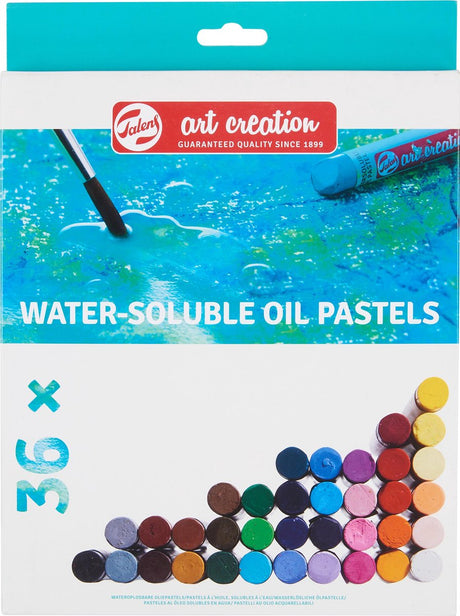 Zestaw rozpuszczalnych w wodzie pasteli olejnych Talens Art Creation 36