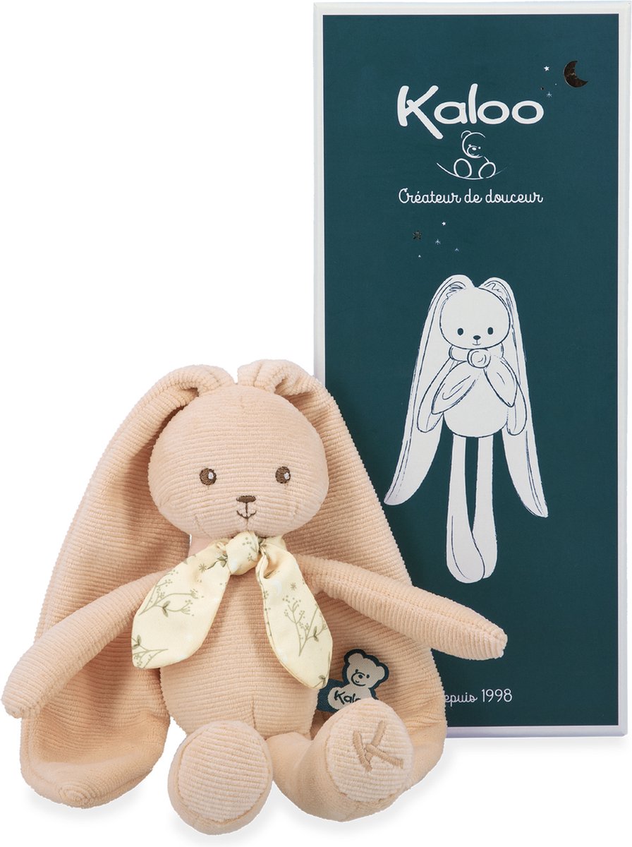 Kaloo lapinoo - pluszowy królik - kolor brzoskwiniowy - 25 cm.