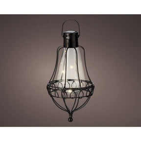 Solarna lampa wisząca Lumineo LED o średnicy 10,8–21 cm, metalowa, ciepła biel