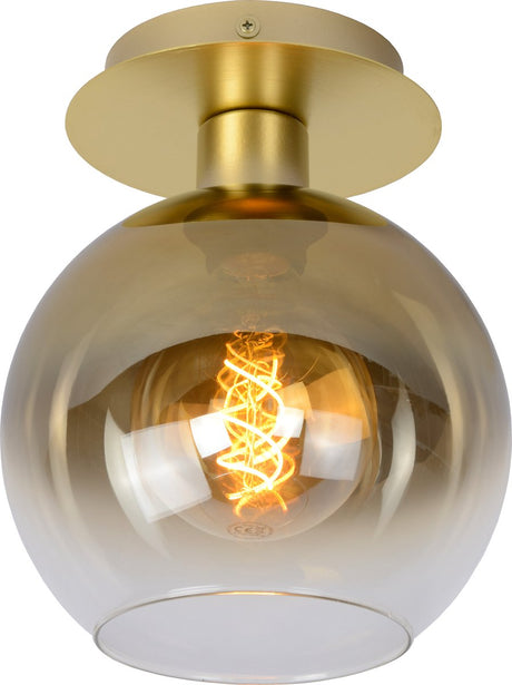 Lucide marius - lampa sufitowa (lampa sufitowa) - 1xe27 - mosiądz złoty matowy