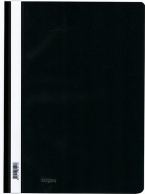 Teczka szybkomocująca Kangaro - a4 - pp - kolor czarny