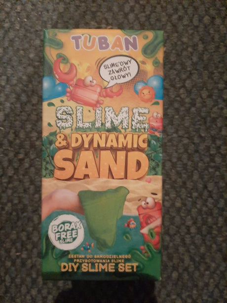 Tuban - zestaw do samodzielnego montażu, slime, dynamiczny piasek.