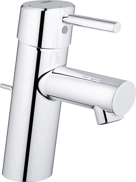 Bateria umywalkowa Grohe Concetto - niska wylewka - z korkiem - chrom - oszczędzająca wodę