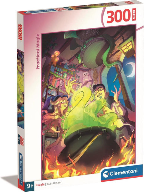 Clementoni - puzzle dla dzieci - 300 elementów - magiczne puzzle - magiczne doznania kolorów - od 9 lat
