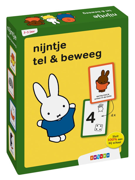 Miffy liczy i porusza się. 3+
