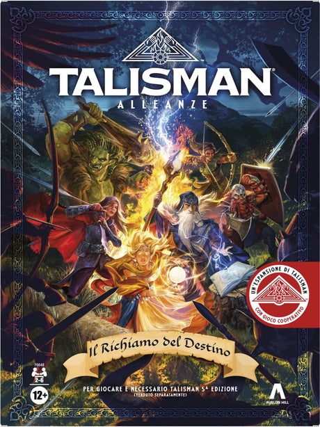 Avalon Hill Talisman Alliances: Gra planszowa Fate Beckons, rozszerzenie Talisman, 12+ (do gry wymagana jest piąta edycja Talisman)