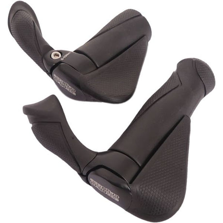 Klamka Ergotec mf2 Kraton aluminium 130 + 87 mm - czarna