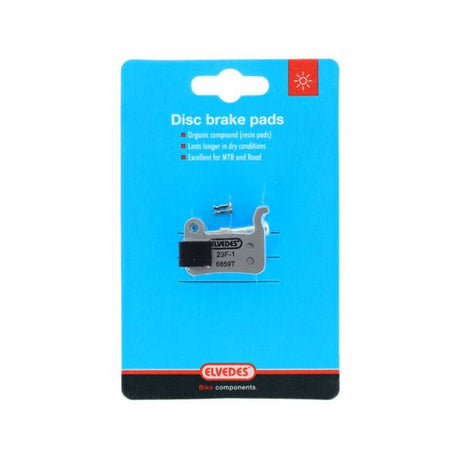 Zestaw klocków hamulcowych Elvedes - shimano - mieszanka organiczna (żywica) - 1 para
