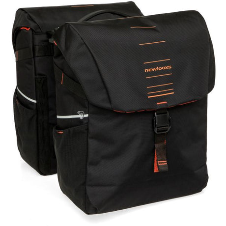 Torba Newlooxs New Looxs Vigo podwójna | czarny pomarańczowy | cel 2.0 | 40l