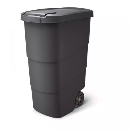 Keden wheeler vuilnisbak 90 l - zwarte recycling