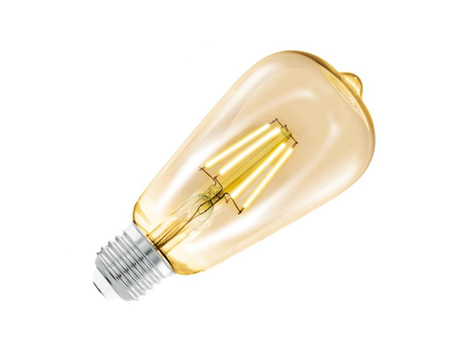 Lampa LED EGLO - E27 - 220 LM - ST64 Rustique - bursztyn 2200k