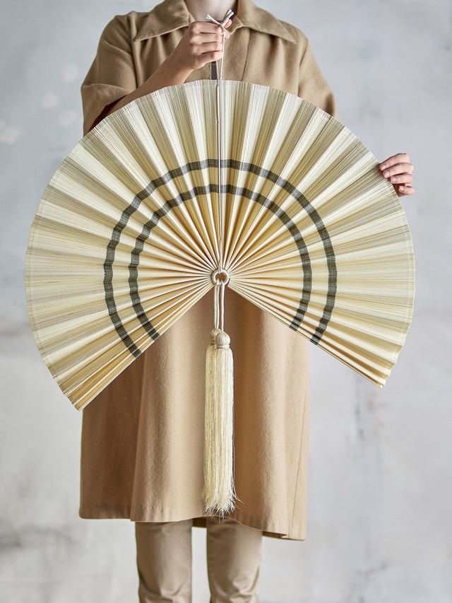 Bloomingville jaime wand ornament naturel 70cm