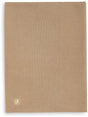 Jollein baby decke kinderbett 100x150cm basic knit - hazel