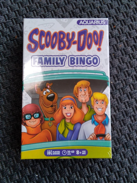 Rodzinna gra planszowa Aquarius Scooby-Doo Bingo *wersja angielska*