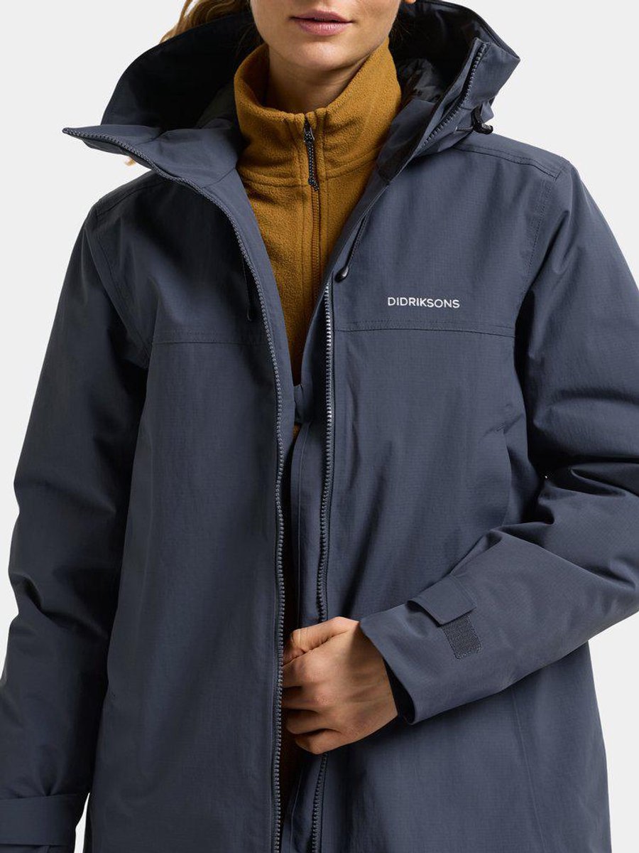 Didriksons eris wns parka dames outdoorjas - sleepy blue 42