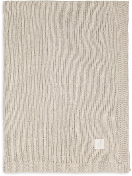 Jollein deken wieg 75x100cm sprinkle knit sand