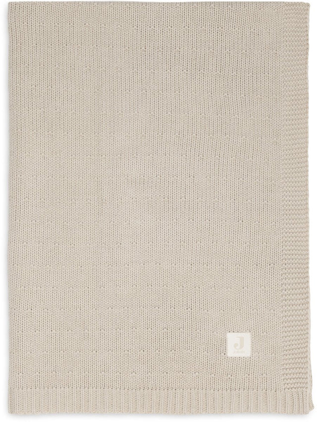 Jollein baby decke wiege 75x100cm sprinkle knit - sand