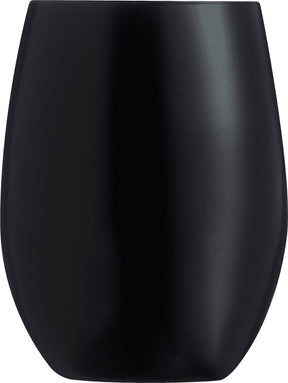 Chef sommelier primary waterglazen - zwart - 360ml - 6 stuks