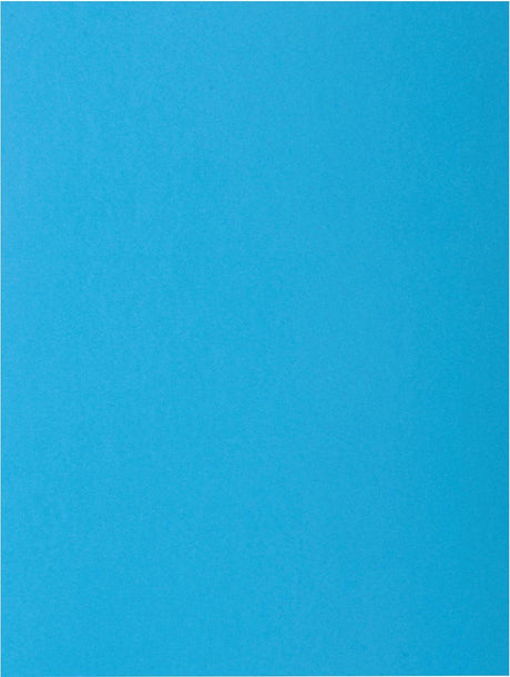 Exacompta rock''s 80 - opakowanie 100 teczek z wkładkami 22x31cm dla A4 - niebieski - 800019e