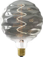Calex bilbao xxl titanium - e27 led lamp - filament lichtbron dimbaar - 4w - warm wit licht