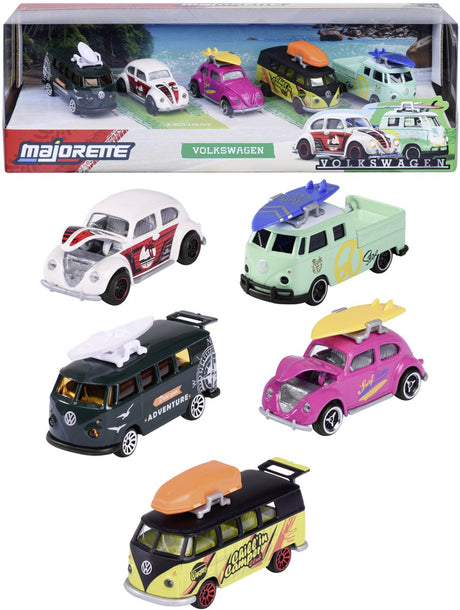 Majorette Volkswagen, 5 szt.