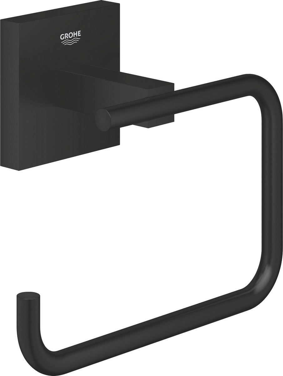 Uchwyt na papier toaletowy Grohe Quickfix Start Cube - czarny mat